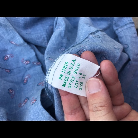 Vintage Maternity blouse size 12 - Picture 7 of 8